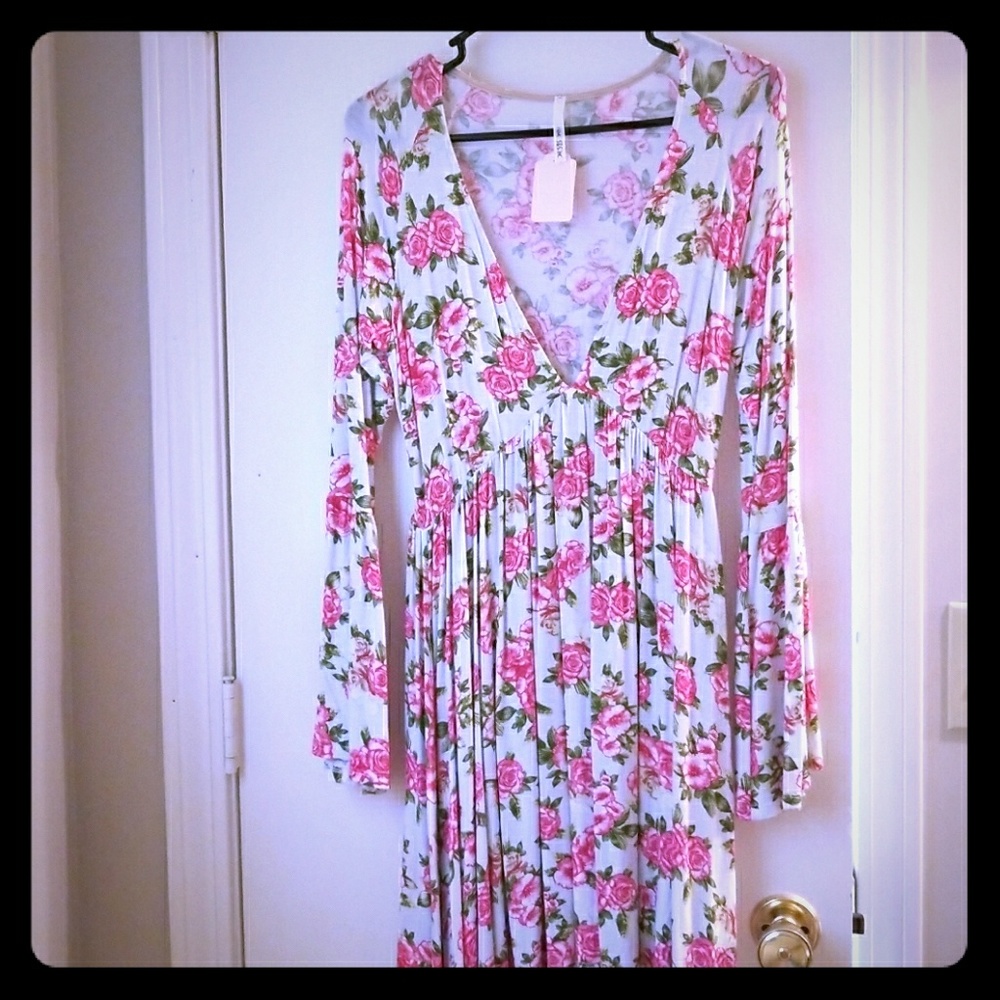 Brand new, NBW, floral dress